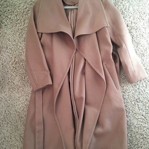 Camel long coat
